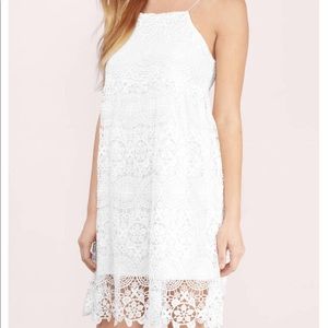 Tobi lace shift dress